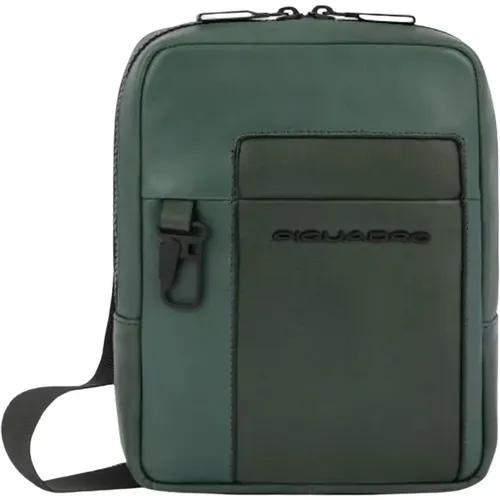 Men Bags Shoulder Bag Ss23 , male, Sizes: ONE SIZE - Piquadro - Modalova