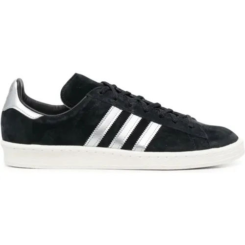 Schwarze Campus 80s Wildleder Sneakers , Herren, Größe: 39 EU - Adidas - Modalova