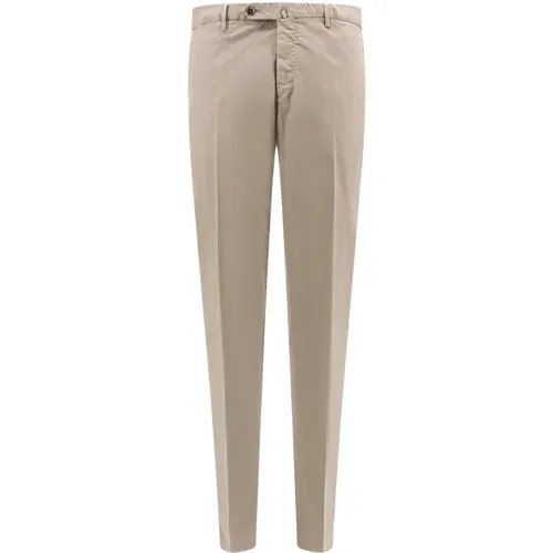 Slim Fit Grey Trousers , male, Sizes: 3XL - PT Torino - Modalova