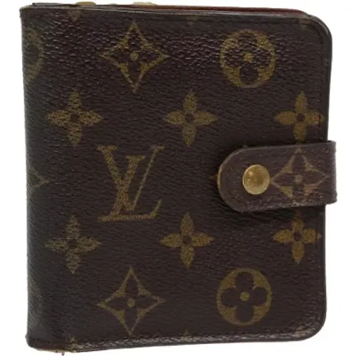 Pre-owned Canvas wallets , female, Sizes: ONE SIZE - Louis Vuitton Vintage - Modalova