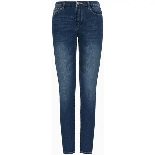 Skinny Jeans Modello , Damen, Größe: W27 - Armani Exchange - Modalova