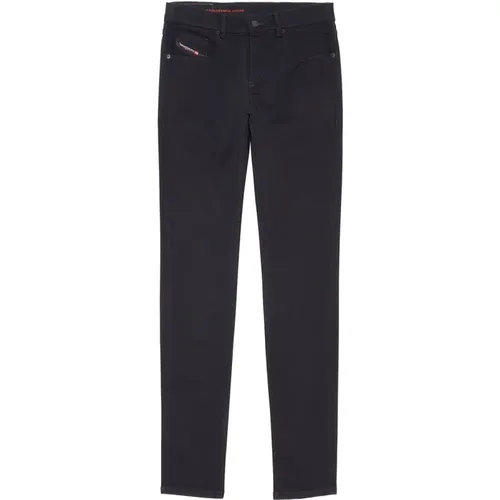 Schwarze Slim Jeans , Herren, Größe: W30 - Diesel - Modalova