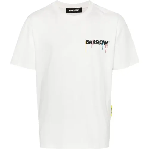 S4Bwuath090 T-Shirts , male, Sizes: S, XS, M, L - Barrow - Modalova