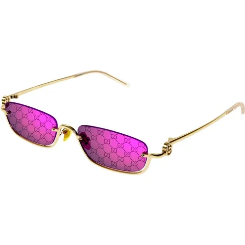 Beliebte Sonnenbrillenkollektion , unisex, Größe: 55 MM - Gucci - Modalova