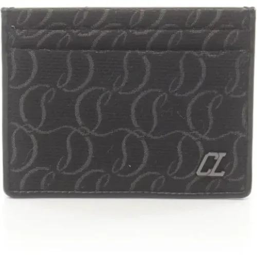 Pre-owned Leather wallets , male, Sizes: ONE SIZE - Christian Louboutin Pre-owned - Modalova