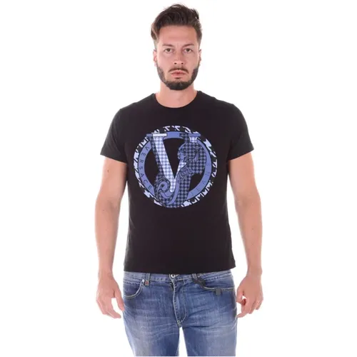 Stretch Callisto Sweatshirt , Herren, Größe: XL - Versace Jeans Couture - Modalova