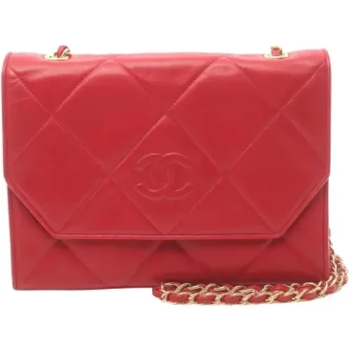 Pre-owned Leather chanel-bags , female, Sizes: ONE SIZE - Chanel Vintage - Modalova