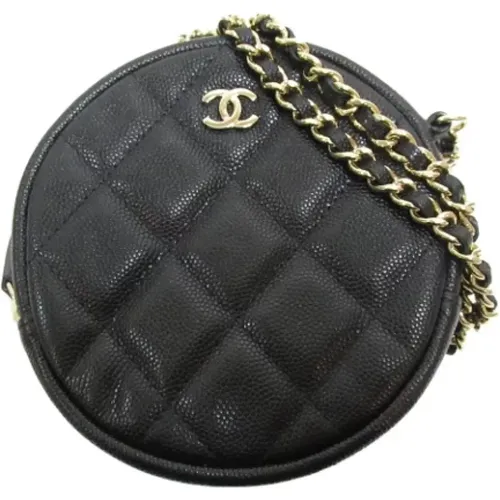 Pre-owned Leather chanel-bags , female, Sizes: ONE SIZE - Chanel Vintage - Modalova