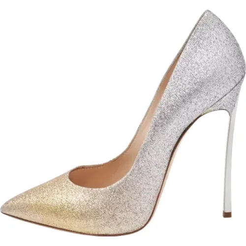 Pre-owned Fabric heels , female, Sizes: 5 UK - Casadei Pre-owned - Modalova