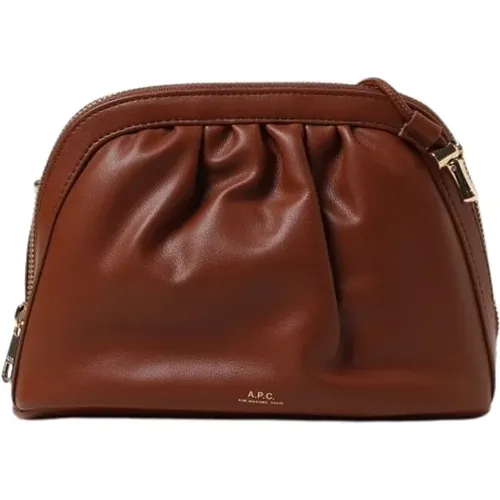 Leather Women's Bag , female, Sizes: ONE SIZE - A.p.c. - Modalova