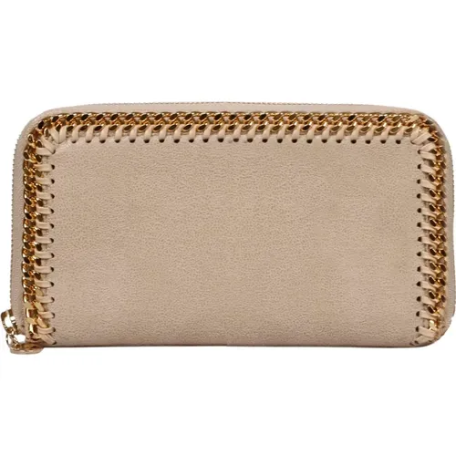 Zip-Around Wallet/Card Holder , female, Sizes: ONE SIZE - Stella Mccartney - Modalova