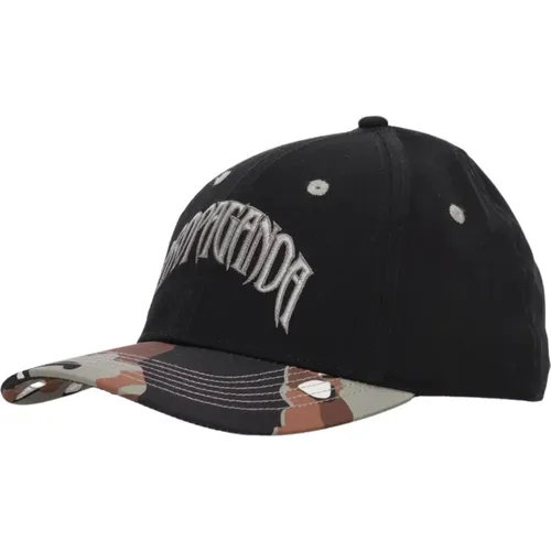 Triangle Snapback Curved Visor Cap , male, Sizes: ONE SIZE - Propaganda - Modalova