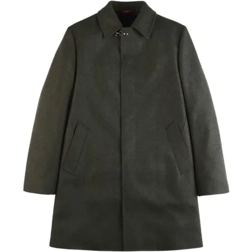 Loden Coat with Hook , male, Sizes: L - Fay - Modalova