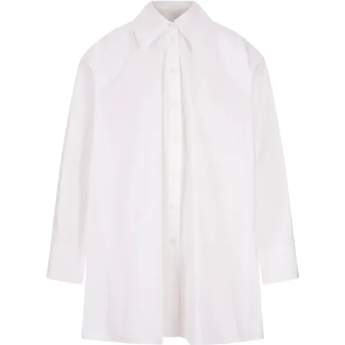 Cotton Shirt with Unique Design , female, Sizes: XS, S, 2XS - Jil Sander - Modalova