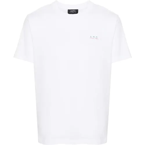 Cotton T-shirt , male, Sizes: M, 2XL, XL, L - A.p.c. - Modalova