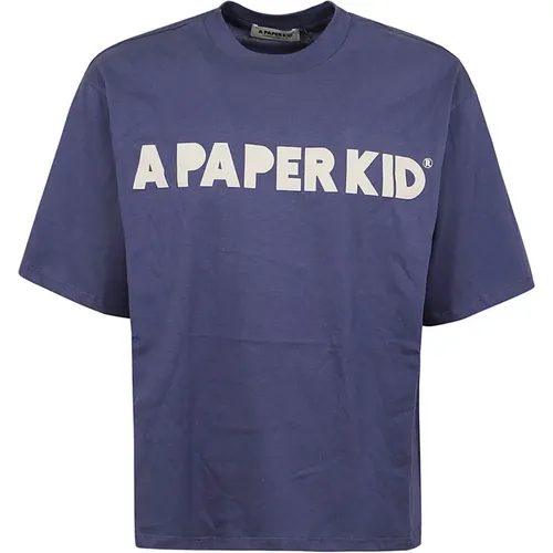 Unisex T-Shirt , male, Sizes: L, XS - A Paper Kid - Modalova