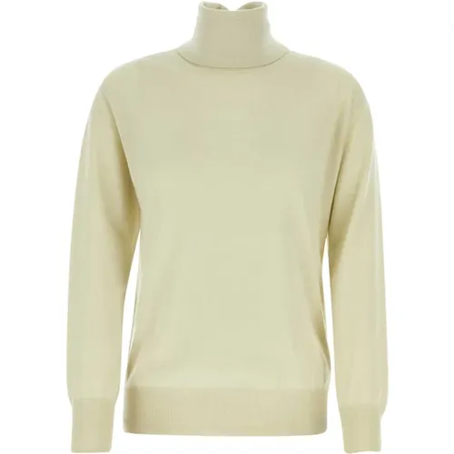 Gemütlicher Sand Wollpullover , Damen, Größe: S - Jil Sander - Modalova