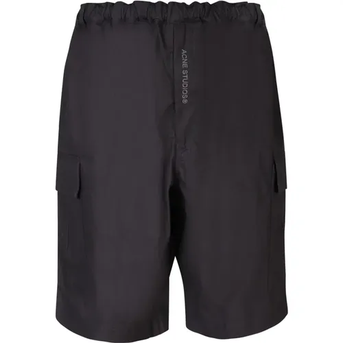Mens Clothing Shorts Ss24 , male, Sizes: M - Acne Studios - Modalova