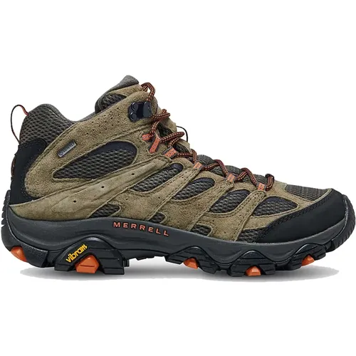 Olive Moab 3 MID GTX Wanderstiefel , Herren, Größe: 41 EU - Merrell - Modalova