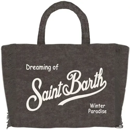 Classic Fringed Bag for Winter Season , female, Sizes: ONE SIZE - MC2 Saint Barth - Modalova