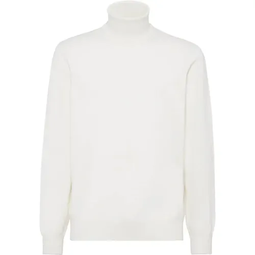 Luxury Sweaters Collection , male, Sizes: XL, M, L - BRUNELLO CUCINELLI - Modalova
