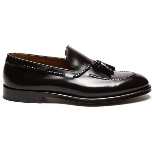 Flat shoes Ebony , male, Sizes: 7 1/2 UK, 8 1/2 UK, 8 UK, 7 UK, 10 UK - Doucal's - Modalova