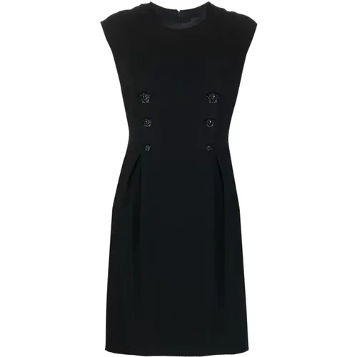 Stunning Sleeveless Dress , female, Sizes: 3XS - Versace - Modalova