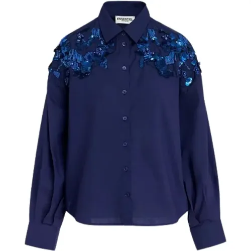 Stilvolle Embellished Bluse - Essentiel Antwerp - Modalova