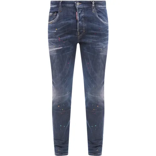 Slim-fit Jeans aus Stretch-Baumwolle , Herren, Größe: XS - Dsquared2 - Modalova