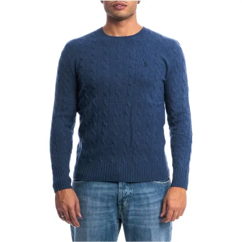 Luxurious Cashmere Crewneck Sweater , male, Sizes: S - Polo Ralph Lauren - Modalova