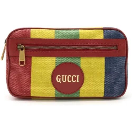 Pre-owned Canvas gucci-bags , female, Sizes: ONE SIZE - Gucci Vintage - Modalova