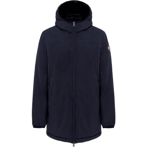 Coats with Zip and Hood , male, Sizes: XL, L, M, 2XL - Colmar - Modalova