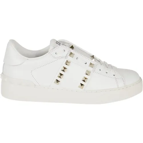 Rockstud Untitled Sneaker , male, Sizes: 8 UK, 11 UK, 9 1/2 UK, 9 UK, 10 1/2 UK, 10 UK, 6 UK, 7 1/2 UK, 8 1/2 UK, 7 UK - Valentino Garavani - Modalova