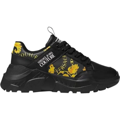 Stylische Sneakers , Herren, Größe: 44 EU - Versace Jeans Couture - Modalova