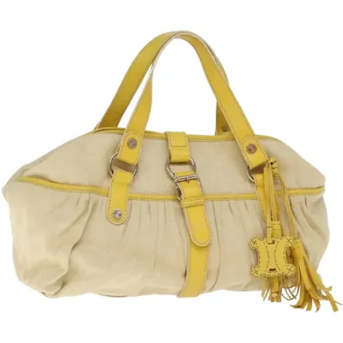 Pre-owned Canvas celine-bags , female, Sizes: ONE SIZE - Celine Vintage - Modalova