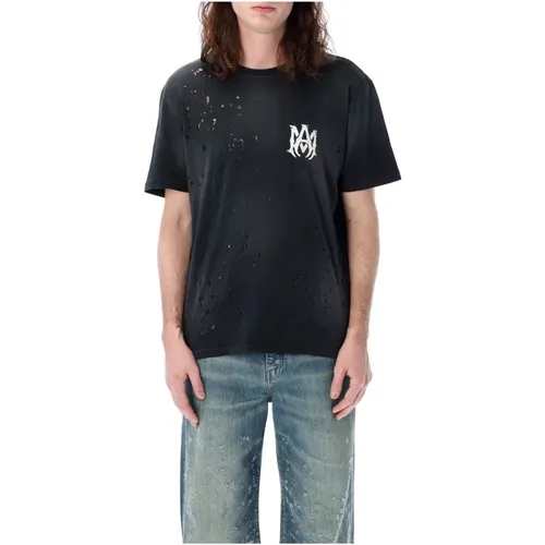 Gewaschenes Shotgun T-Shirt Amiri - Amiri - Modalova