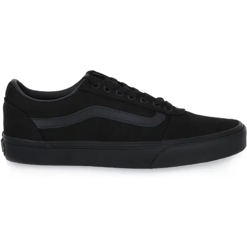 Canvas Low Top Sneakers for Men , male, Sizes: 7 UK, 9 UK - Vans - Modalova