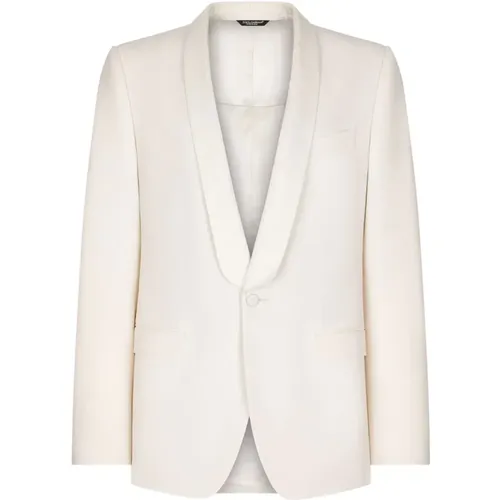 Jackets , male, Sizes: L - Dolce & Gabbana - Modalova