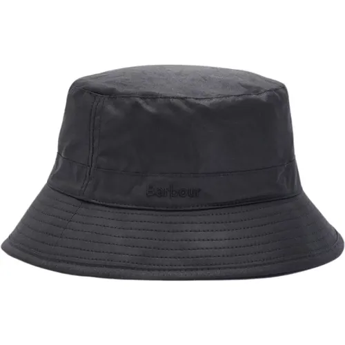 Waxed Fisherman Hat , unisex, Sizes: M - Barbour - Modalova