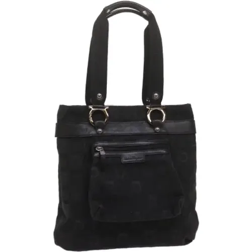 Pre-owned Baumwolle schultertasche , Damen, Größe: ONE Size - Salvatore Ferragamo Pre-owned - Modalova