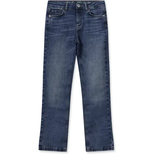 Flare Bottom Dark Jeans , Damen, Größe: W25 - MOS MOSH - Modalova