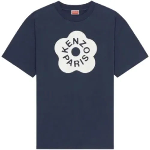 Oversized T-Shirt mit Boke Flower 2.0 Print , Damen, Größe: M - Kenzo - Modalova