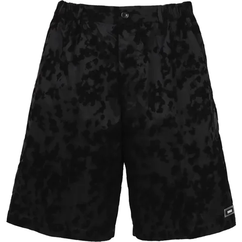 Trendy Camo Shorts , male, Sizes: M - Dsquared2 - Modalova