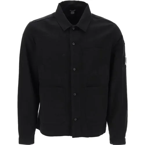 Cp company multi-pocket overshirt , male, Sizes: L, XL - C.P. Company - Modalova