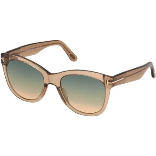 Sonnenbrille Ft0870 45P. , Damen, Größe: 54 MM - Tom Ford - Modalova