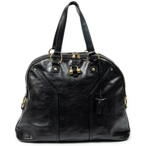 Pre-owned Leder Schultertasche , Damen, Größe: ONE Size - Yves Saint Laurent Vintage - Modalova