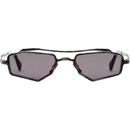 Graue Sonnenbrille Damen Accessoires Ss24 , Damen, Größe: 51 MM - Kuboraum - Modalova