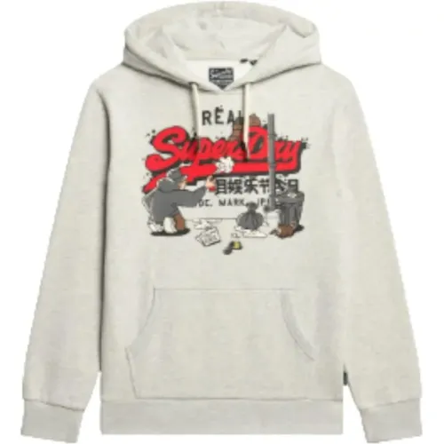 New York Vintage Logo Hoodie - Superdry - Modalova