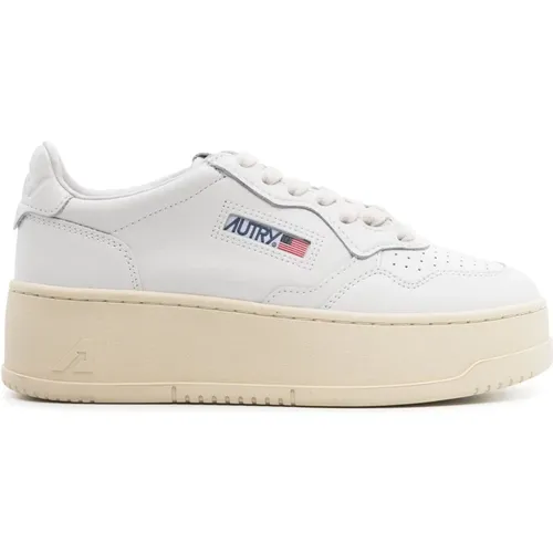 Elevated Sole Sneakers , female, Sizes: 7 UK, 6 UK, 5 UK, 3 UK, 4 UK - Autry - Modalova