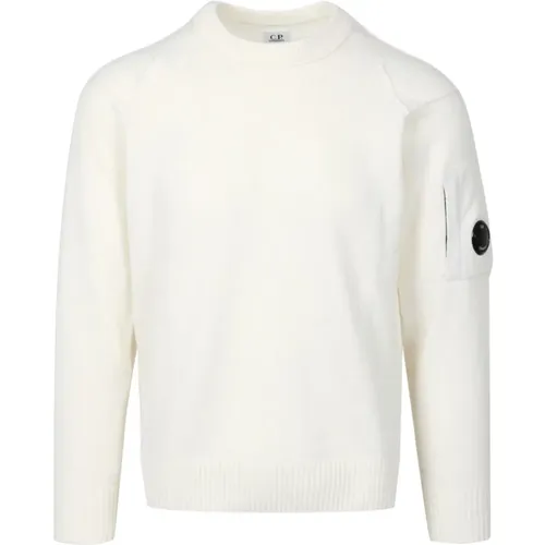 Lambswool Crew Neck Sweater , male, Sizes: L, XL - C.P. Company - Modalova